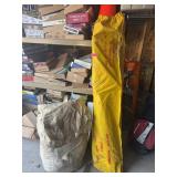 12 X 17 - LARGE CANVAS TENT AND POLES