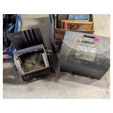 ANTIUQUE A B DICK EDDISON ROTARY MIMEOGRAPH W CASE