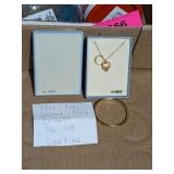 1963 BABY LOCKET RING BRACELET 1/20-12KT GOLD FILL