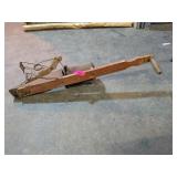 ANTIQUE HANDHELD MANUAL CORN PLANTER, SHEFIELD CO