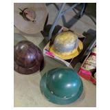 3 - VINTAGE HARD HATS