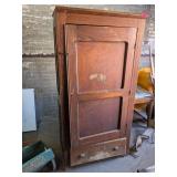 ANTIQUE WARDROBE, 36X16.5X72IN