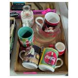 COKE MUGS, BOWLS, AND MORE