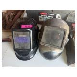 2 WELDING HELMETS