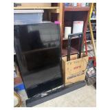 41IN SAMSUNG TV WITH BRACKET AND SONY SOUNDBAR