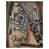 CHROME SOCKET COLLECTION WITH WRENCHES