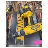 CORDLESS DEWALT DRILL WITH METAL CASE