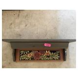 DECORATIVE WOOD SHELF