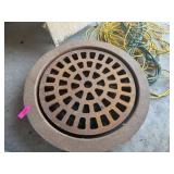 CAST IRON 22IN SEWER DRAIN