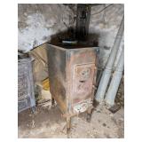 ANTIQUE WOOD STOVE BOILER