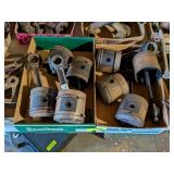 2 BOXES OF MODEL T RODS & PISTONS
