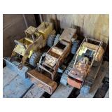 3 METAL TONKA TOYS