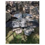 1965 CHRYSLER FENDERS, FRONT GRILL - MOULDINGS