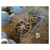 MODEL T WOOD SPOKE WHEELS