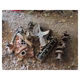 1966 PLYMOUTH 318 WIDE BLOCK ENGINE PARTS