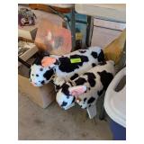 2 COW DECORATIONS