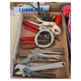 VISE GRIPS, ADJUSTABLE WRENCHES & WIRE STRIPPERS
