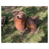 VINTAGE GAS CANS