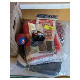 NASCAR BANNER, BLANKETS, BASEBALL