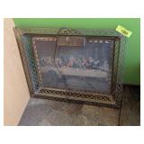 LAST SUPPER LIGHTED FRAMED ART