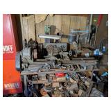 ATLAS METAL LATHE, WORKBENCH & DRILL PRESS