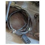 220 VOLT PLUG AND HEAVY GAUGE WIRE