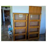 2 - MATCHING BOOKCASE CABINETS