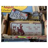 LICENSE PLATE COLLECTION
