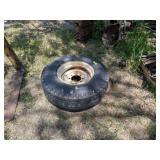 1972 DODGE 12-16/5 SUPER HIGHWAY TIRE & RIM