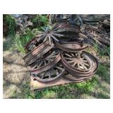 MODEL T WOOD SPOKE RIMS