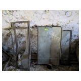 MODEL T WINDSHIELD AND ASSORTED AUTO GLASS
