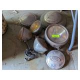 VINTAGE LIGHTS & HUBCAPS