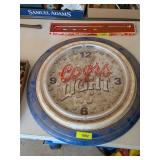COORS LIGHT - LIGHTED CLOCK