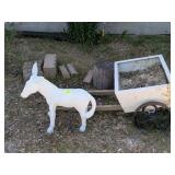 CONCRETE DONKEY & CART