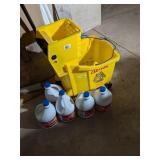 MOP BUCKET & BLEACH