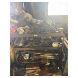 4 FT METAL CART FULL OF ASST PARTS