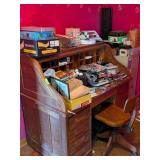 ROLLTOP DESK & CHAIR
