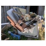 PALLET TOTE OF SCRAP METAL