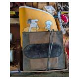 VINTAGE DIGITAL CLOCK & BC PLACEMATS