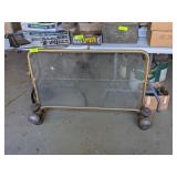 MODEL T BRASS WINDSHIELD WITH GAS LIGHTS