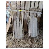 2 ANTIQUE CHILDRENS SLEDS