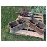 2 - EARLY MODEL T ENGINE BLOCKS
