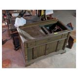 MAGNAVOX CONSOLE STEREO SYSTEM WITH TURNTABLE