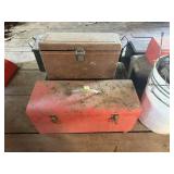 3 METAL TOOLBOXES