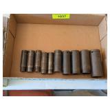 10 - SNAP-ON DEEP WELL IMPACT SOCKETS