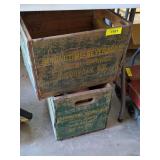 2 - SPRINGTIME BEVERAGE WOOD CRATES