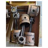 4 MODEL T PISTONS