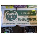 QUAKER STATE OIL SIGN