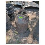 ANTIQUE SHORT MILK CAN
