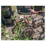 VINTAGE KIDS SCHWINN BIKE, TRICYCLE & OTHER BIKE